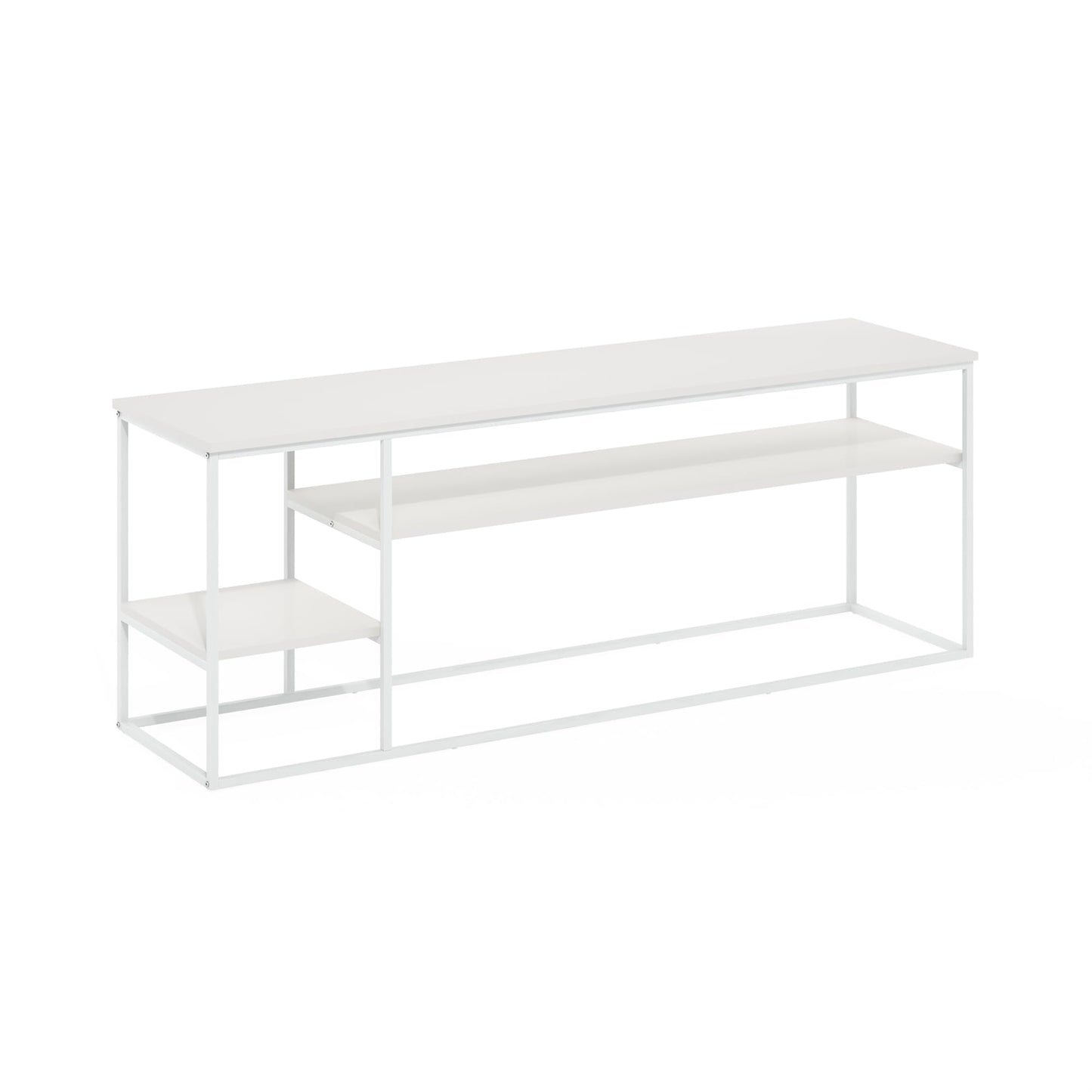 Furinno TOMI TV Stand, 5-Cube Entertainment Center with Open Shelf, Reversible TV Console, for Living Room, Bedroom, Home Office, Green