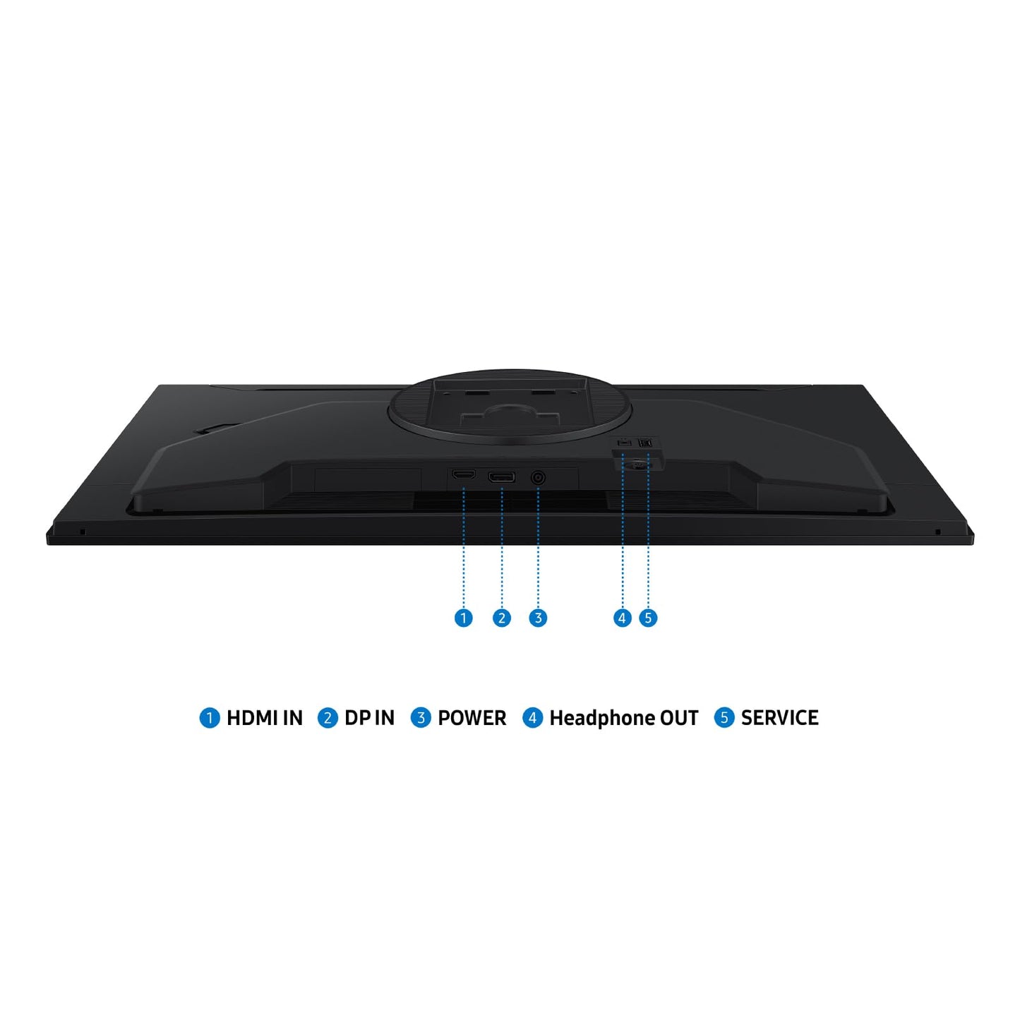 Samsung 27” Odyssey G5 G50F QHD Resolution Gaming Monitor, 180Hz Refresh Rate, Fast IPS Panel, HDR10, NVIDIA G-Sync Compatible, 1ms Response Time (GtG), AMD FreeSync™, Adjustable Stand, LS27FG502ENXZA