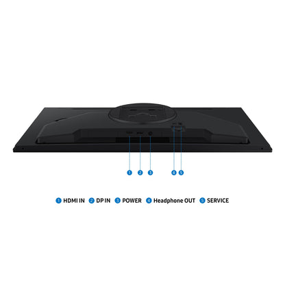 Samsung 27” Odyssey G5 G50F QHD Resolution Gaming Monitor, 180Hz Refresh Rate, Fast IPS Panel, HDR10, NVIDIA G-Sync Compatible, 1ms Response Time (GtG), AMD FreeSync™, Adjustable Stand, LS27FG502ENXZA