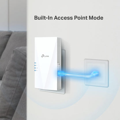 TP-Link AC1900 WLAN-Repeater RE550 | Dualband-WLAN-Verstärker mit Gigabit-Ethernet-Port | Bis zu 200 m², 32 Geräte | Internet-Signalverstärker | App-Einrichtung | EasyMesh-kompatibel