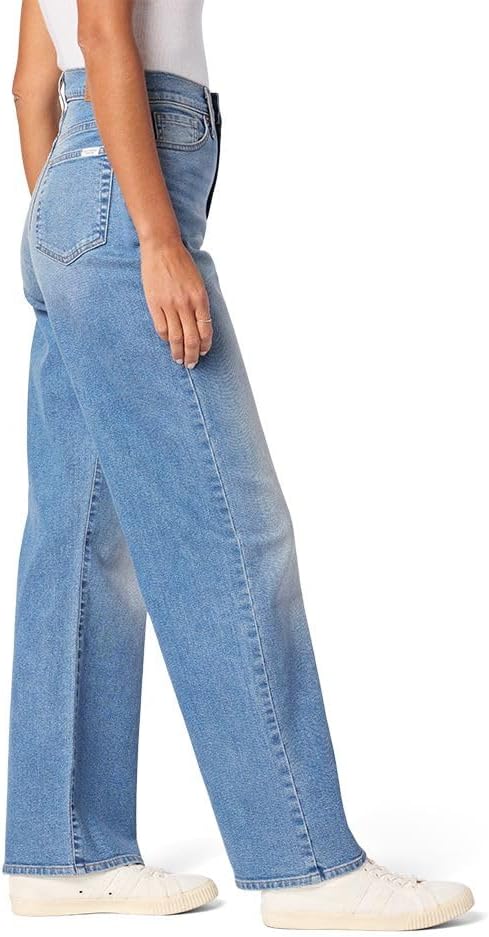 Levi Strauss Signature Womens Heritage High-Rise Loose Straight Jeans