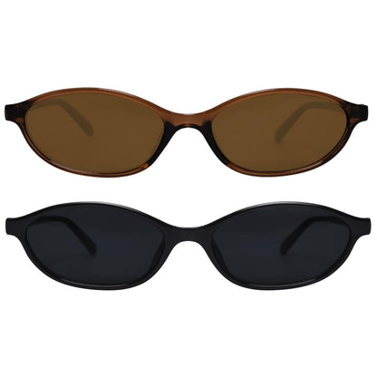 2 Pack Black + Brown50 Millimeters