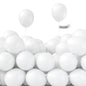 PartyWoo White Balloons 155pcs Different Sizes Pack of 18 12 10 5 Inch Matte White Latex Balloon Arch Kit Garland for Wedding Bridal Graduation Baby Shower Birthday Party Decorations White-Y13