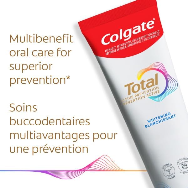 Colgate Total Zahnpasta, Clean Mint, 3 x 120 ml