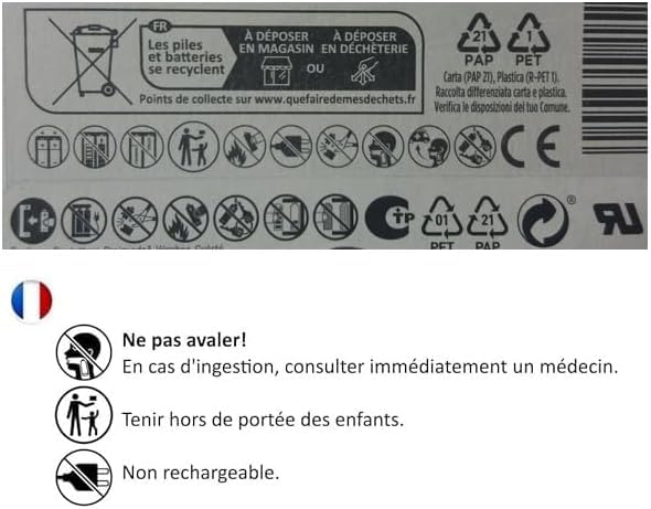 Energizer 2032 Batterien (4er-Pack), 3V Lithium-Knopfzellen