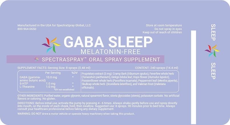 Spectraspray Ultimate Sleep & Daily Wellness Pack – Melatonin-Free Sleep Aid & Vitamin D3 + K2 for Immune & Bone Support
