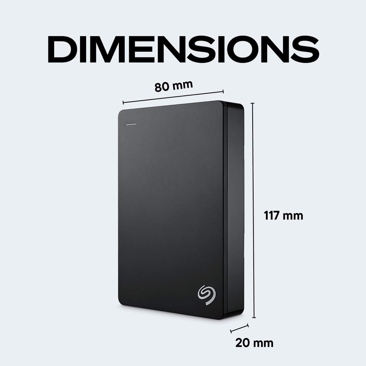 Seagate Portable 2 TB Externe Festplatte HDD – USB 3.0 für PC, Mac, PlayStation & Xbox – 1 Jahr Rescue Service (STGX2000400)