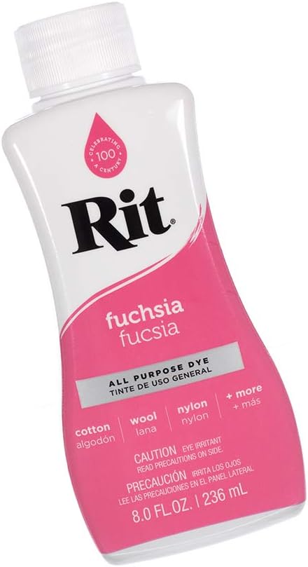 Rit Textilfarbe Flüssig – Große Farbauswahl – 236 ml (Marineblau)