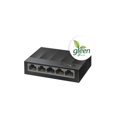 TP-Link Litewave 5 Port Gigabit Ethernet Switch | Desktop Ethernet Splitter | Unshielded Network Switch | Plug & Play | Fanless Quiet | Unmanaged (LS1005G)