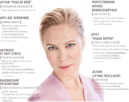 Casmara, Infinity Face Cream 50ml - Immediate Lifting Effect, Rejuvenates Mature Skin and Combats Deep Wrinkles