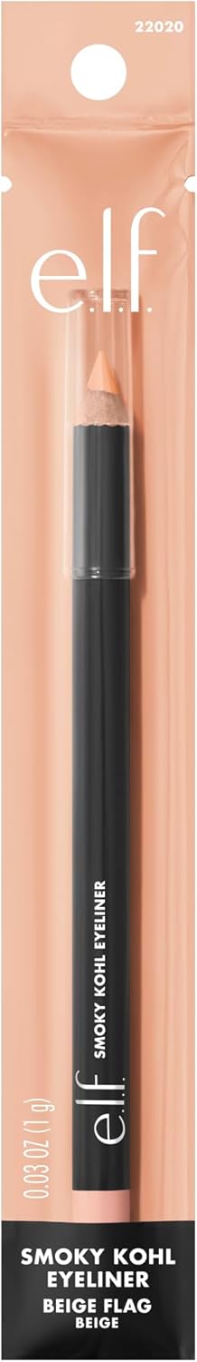 e.l.f. Smoky Kohl Eyeliner, Augenstift für langanhaltende, ausdrucksstarke, hochpigmentierte Make-up-Looks, vegan & tierversuchsfrei, Black Velvet