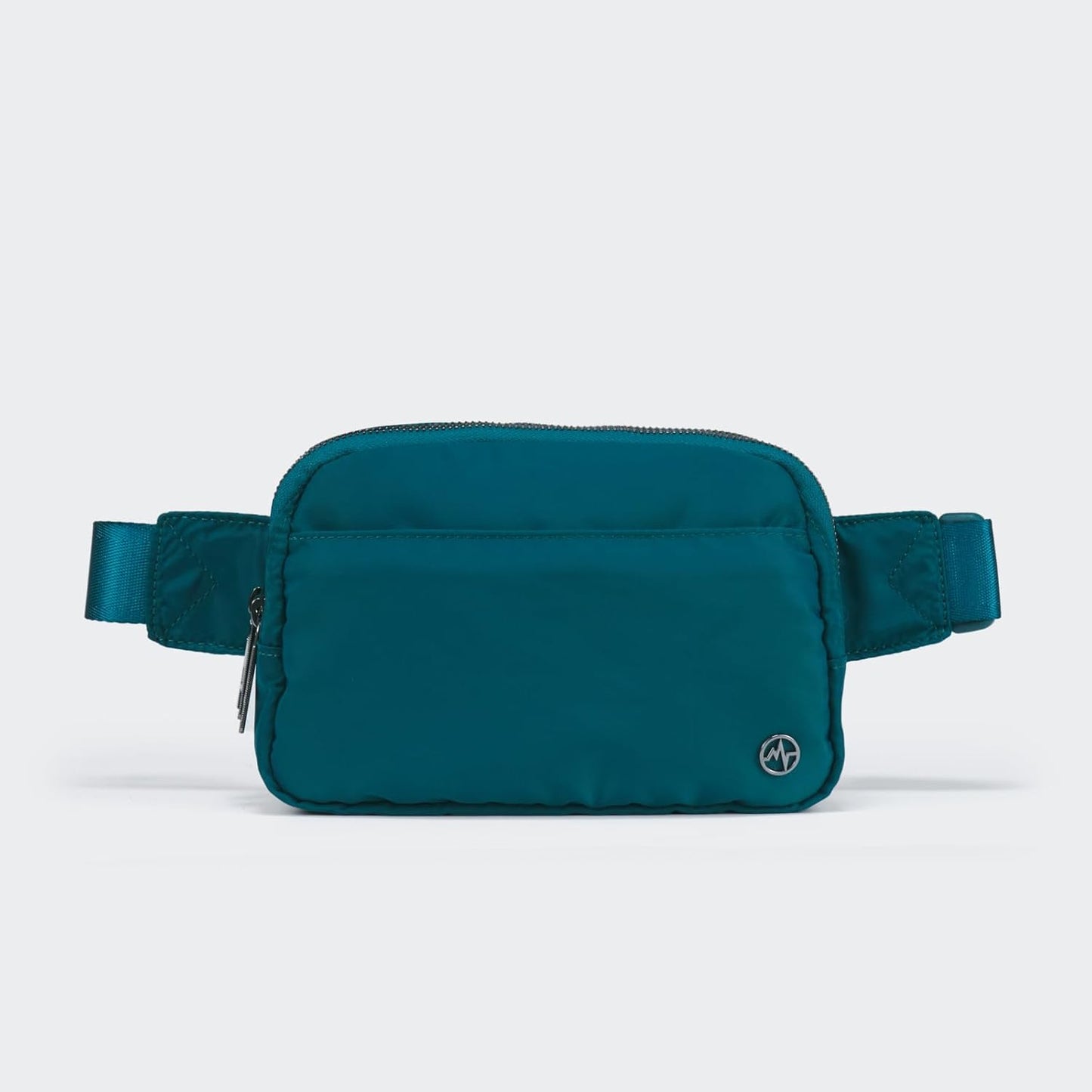 Pander Everywhere Gürteltasche für Damen, 5 Reißverschlussfächer RPET Polyester Umhängetasche (Türkisblau, Einheitsgröße)