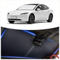 300T Thickened Automotive Glass Sunshade and Comes with Storage Bag,Keep Car Interior Cool,Universal Windshield Sun Shade Fit for Cars,Trucks,SUVs (L: 57.08 * 31.5 inch)