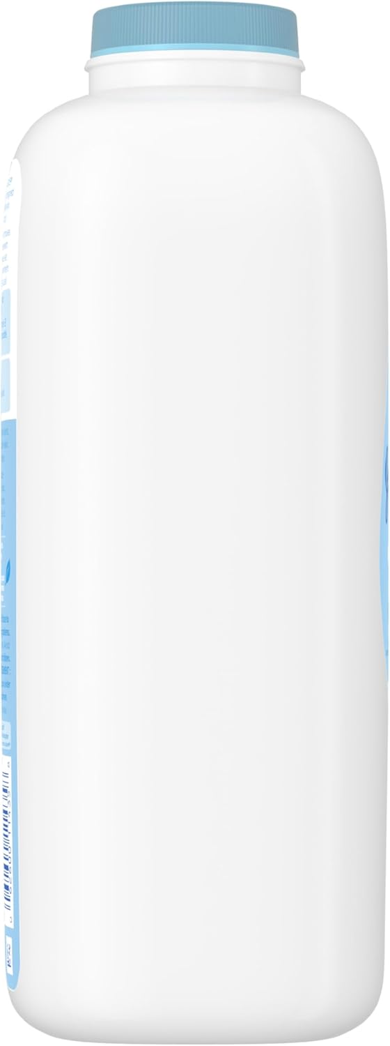 Johnson's Baby Powder, Naturally Derived Cornstarch with Aloe & Vitamin E for Delicate Skin, Hypoallergenic and Free of Parabens, Phthalates, and Dyes for Gentle Baby Skin Care 623g