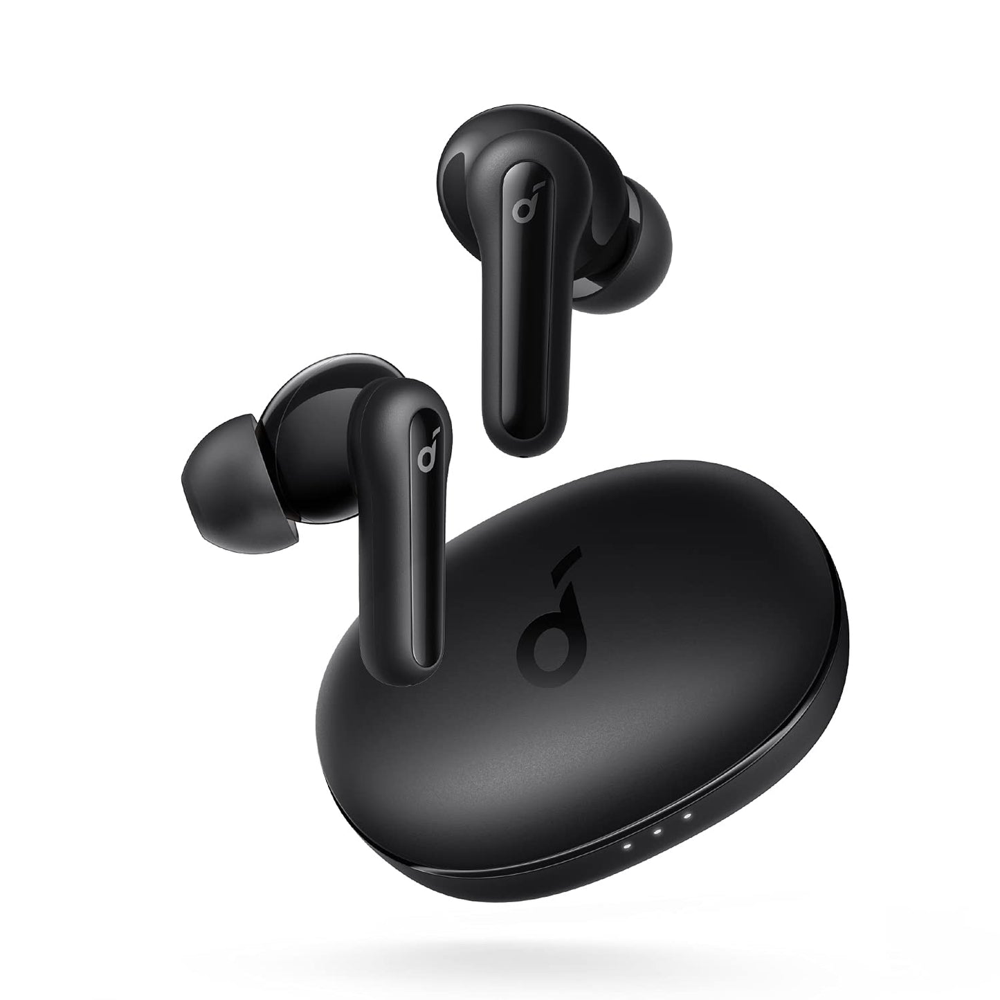 Soundcore by Anker Life P2 Mini True Wireless Earbuds, 10mm Drivers with Big Bass, Custom EQ, Bluetooth 5.2, 32H Playtime, USB-C for Fast Charging, Tiny Size for Commute, Work (Pink)