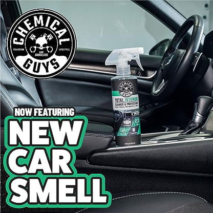Chemical Guys Total Interior Reiniger & Protector, sicher für Autos, LKWs, SUVs, Motorräder, Wohnmobile & mehr, 473 ml (2er-Pack), Frischer Duft