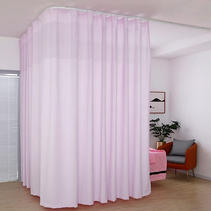 TTZ Hospital Curtain with Flat Hooks for Hospital Medical Clinic SPA Lab Cubicle Curtain Divider Privacy Screen (Color : Grey, Size : 1(5f Widet x8ft Tall))
