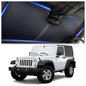300T Thickened Automotive Glass Sunshade and Comes with Storage Bag,Keep Car Interior Cool,Universal Windshield Sun Shade Fit for Cars,Trucks,SUVs (L: 57.08 * 31.5 inch)