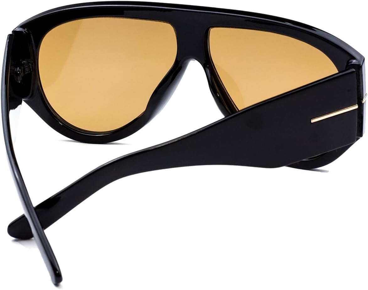 Trendy Retro Oversized Aviator Sunglasses for Women Men
