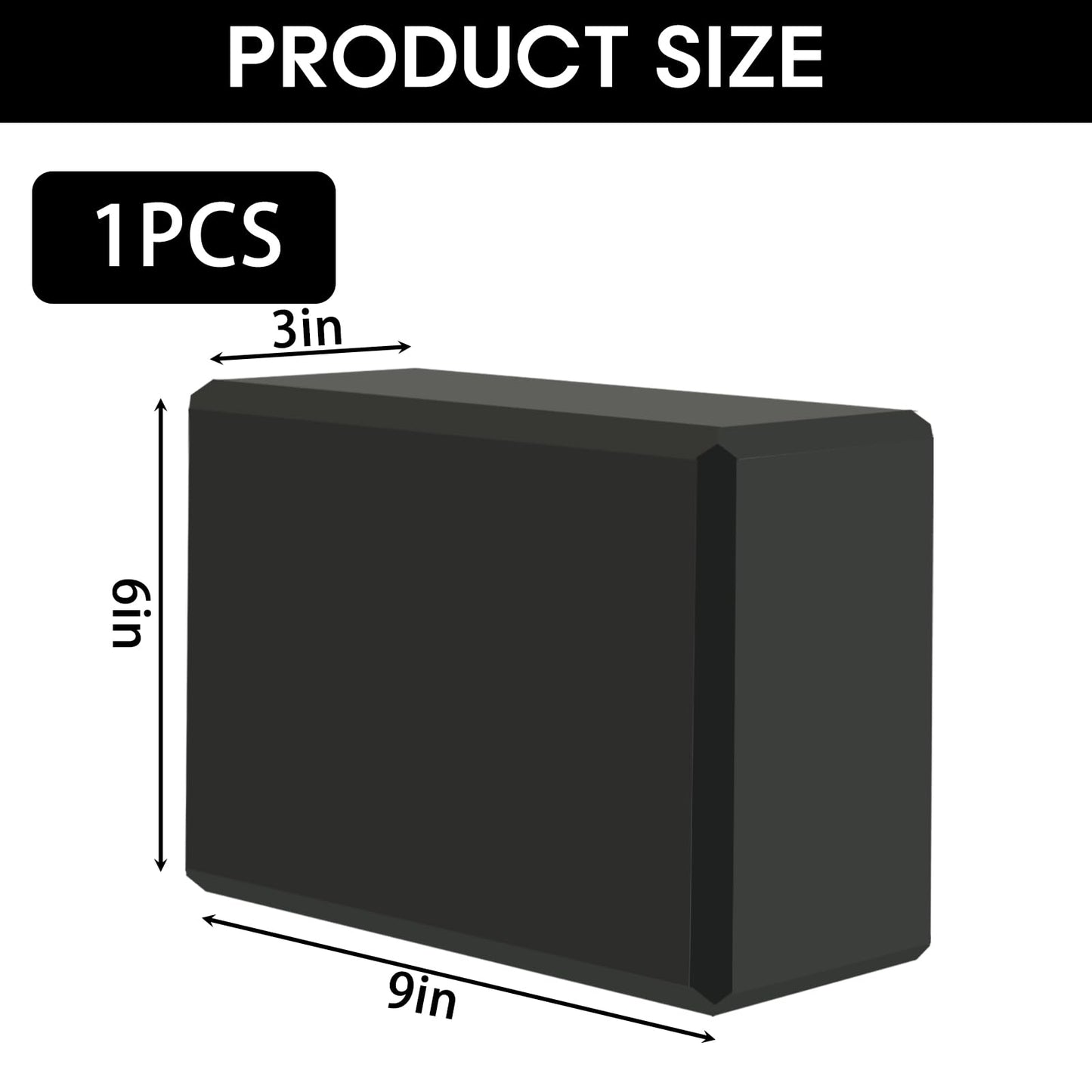 MBKHFLL (Lila-2er-Pack) Yoga-Block – Stützender latexfreier EVA-Schaumstoff – Weiche, rutschfeste Oberfläche mit abgeschrägten Kanten für Yoga, Pilates, Meditation – Yoga-Zubehör für Stabilität, Gleichgewicht, Vertiefung von Dehnungen