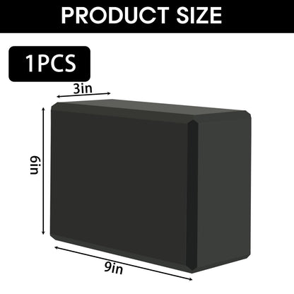 MBKHFLL (Lila-2er-Pack) Yoga-Block – Stützender latexfreier EVA-Schaumstoff – Weiche, rutschfeste Oberfläche mit abgeschrägten Kanten für Yoga, Pilates, Meditation – Yoga-Zubehör für Stabilität, Gleichgewicht, Vertiefung von Dehnungen