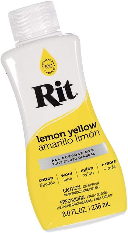 Rit Textilfarbe Flüssig – Große Farbauswahl – 236 ml (Marineblau)