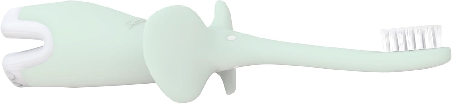 Dr.-Brown's-Trainingszahnbürste-für-Babys-und-Kleinkinder,-weich-für-die-ersten-Zähne,-Giraffe,-BPA-frei,-0-3-Jahre