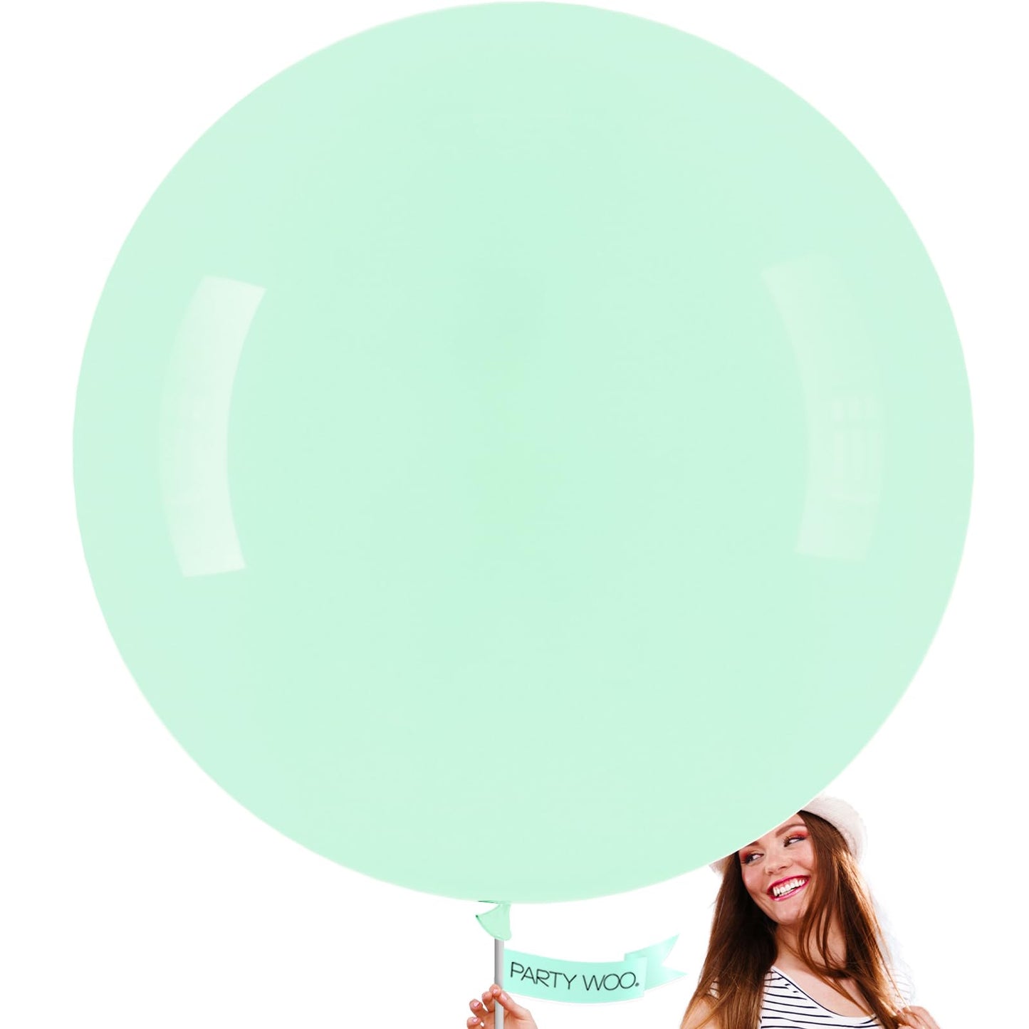 PartyWoo White Balloons 155pcs Different Sizes Pack of 18 12 10 5 Inch Matte White Latex Balloon Arch Kit Garland for Wedding Bridal Graduation Baby Shower Birthday Party Decorations White-Y13