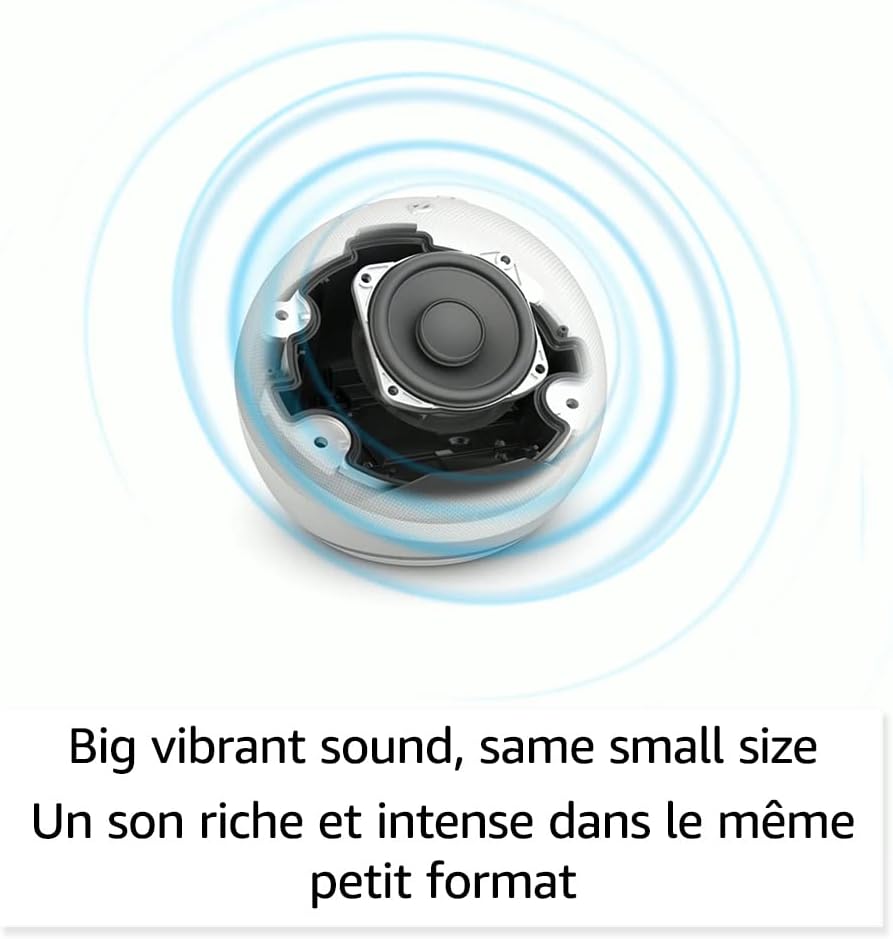 Amazon Echo Dot (neuestes Modell), Alexa-Lautsprecher mit sattem Klang, Ideal für Schlafzimmer, Esszimmer und Büros, Anthrazit, mit Alexa+ Early Access