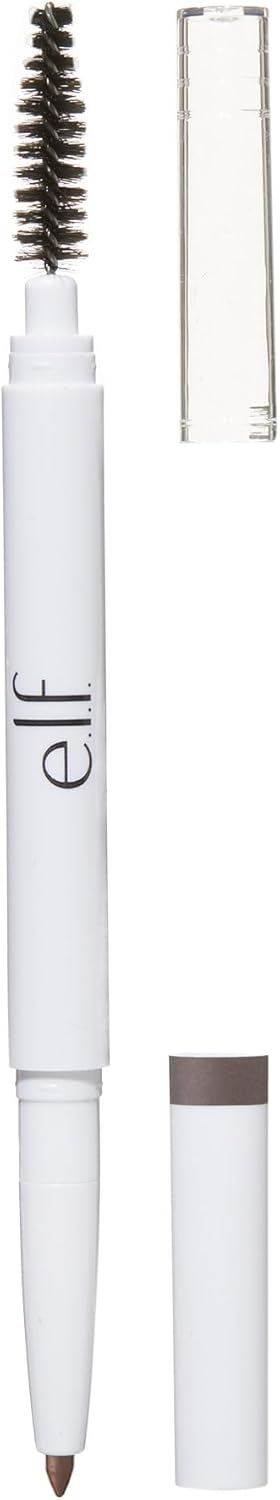 e.l.f. Instant Lift Brow Pencil, Dual-Ended Precision Eyebrow Pencil For Defining & Shaping Brows, Neutral Brown