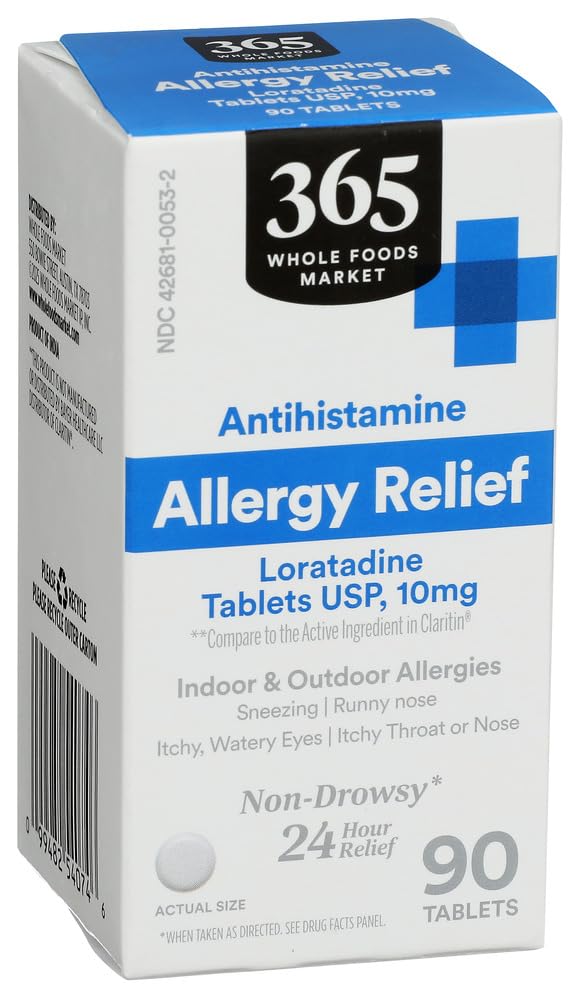 365 by Whole Foods Market Loratadine 10MG, 90 CT