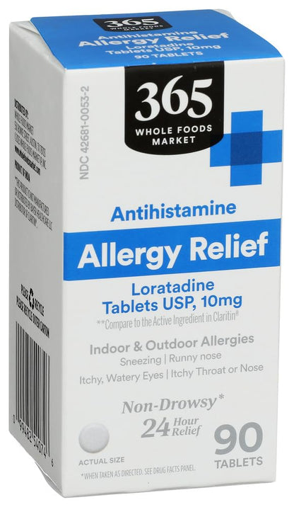 365 by Whole Foods Market Loratadine 10MG, 90 CT
