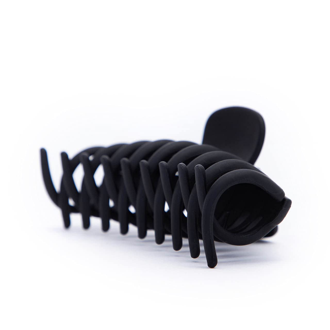 Kitsch Mittelgroße Haarspangen für Damen, starker Halt, Haarclips aus recyceltem Kunststoff für dickes Haar | Ideal für Hochsteckfrisuren, halb offene Frisuren | Ideale Geschenke für Frauen – 2 Stück, Schwarz und Schildpatt
