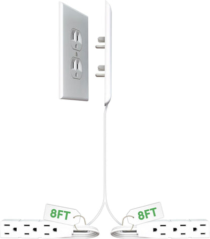 8ft - Dual CordsStandard Outlet