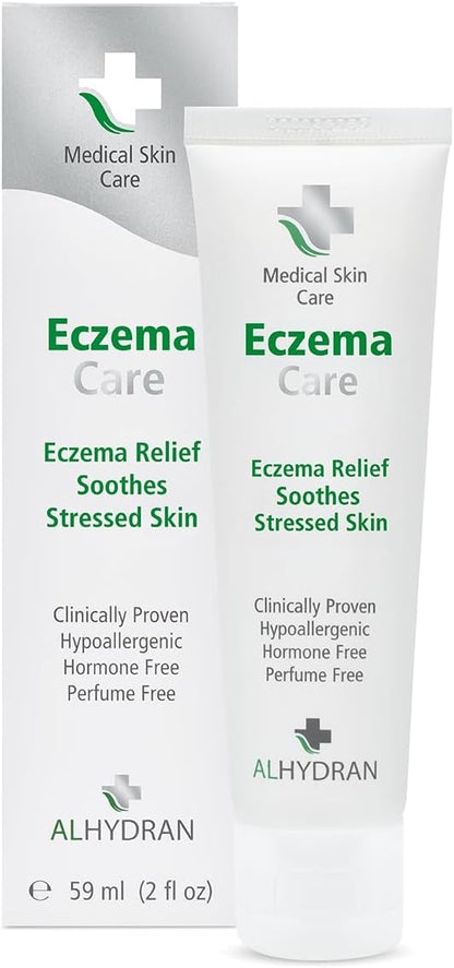 Eczema Care Cream with Pure Aloe Vera Gel | Prevents Eczema Flare-ups | Hypoallergenic & Clinically Proven | 59ml
