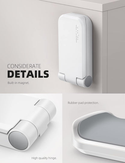 Lamicall Kopfhörer Ständer, klebriger Kopfhörer-Aufhänger – selbstklebende Kopfhörerhalterung, Kopfhörerständer-Halterung zum Anklipsen unter dem Schreibtisch, Kopfhörerklemme für Airpods Max, Sony,, Sennheiser, Schwarz, Geschenk für Mama