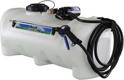 Master Mfg 25-Gallon Deluxe UTV & ATV Spot Sprayer - 2.2GPM, 70PSI Max for Fertilizer, Weed & Pest