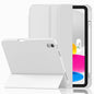 iMieet Case for iPad (A16)/iPad 10th Generation [11-Inch 2025/10.9 Inch 2022], Trifold Stand Smart Cover with Pencil Holder and Soft TPU Back, Supports Touch ID(Black)