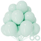 110pcs Black Balloon 12 inch, Black Latex Balloons for Birthday Party Baby Shower Wedding(with 2 Ribbons).