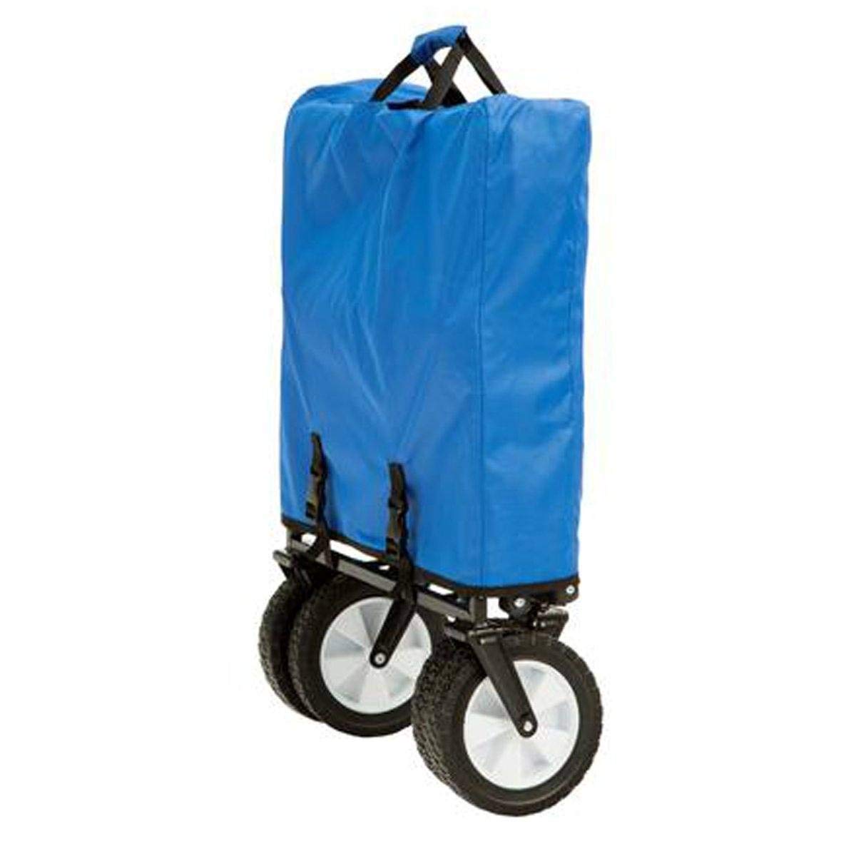 Mac Sports Collapsible Folding Outdoor Utility Wagon, Black