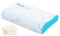 MLILY Kids Pillow for Sleeping, Adjustable Kids Memory Foam Pillow for Bed Set, Breathable and Cooling Pillows for Kids Boy Girl, CertiPUR-US Certified, 12x20 Inch, Blue