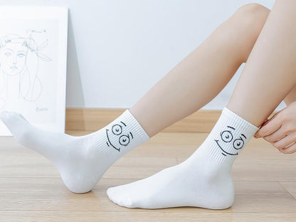 Lustige Crew Socken Bunte Neuheit Niedliche Casual Crew Socken Geschenkpackungen für Damen Herren