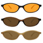 3 Pack Orange + Brown + Olive50 Millimeters