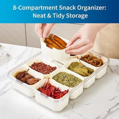 Pure Future 10-teiliges Set (5er-Pack, 1 l) Borosilikatglas-Lebensmittelbehälter mit verbesserten abnehmbaren Verschlussdeckeln – auslaufsichere Essenszubereitungs-Lunchboxen, ofen-/mikrowellengeeignet