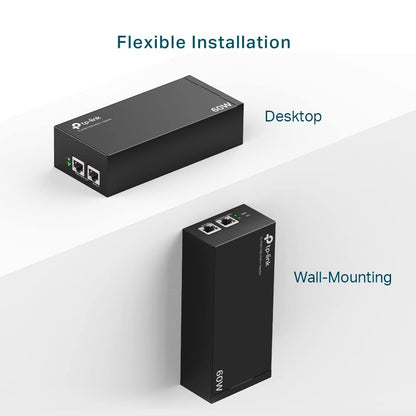 TP-Link Omada 2.5GE PoE+ Injector | Non-PoE to PoE Adapter | 802.3at/af Compliant | Up to 30W | Wall Mountable | Plug&Play | Up to 100m(328 ft) | UL Certified(POE260S)