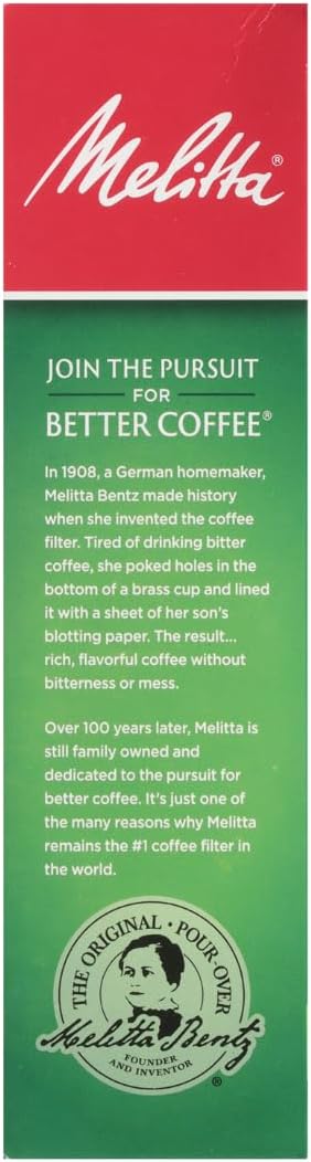Melitta 625000 Bambus Super Premium Kaffeefilter, Grün