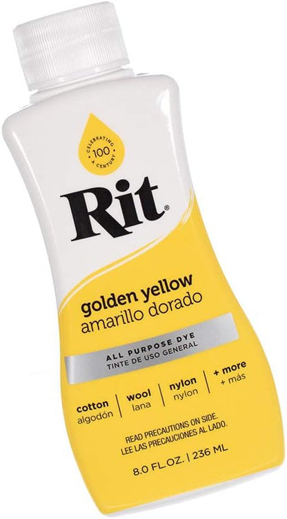 Rit Textilfarbe Flüssig – Große Farbauswahl – 236 ml (Marineblau)