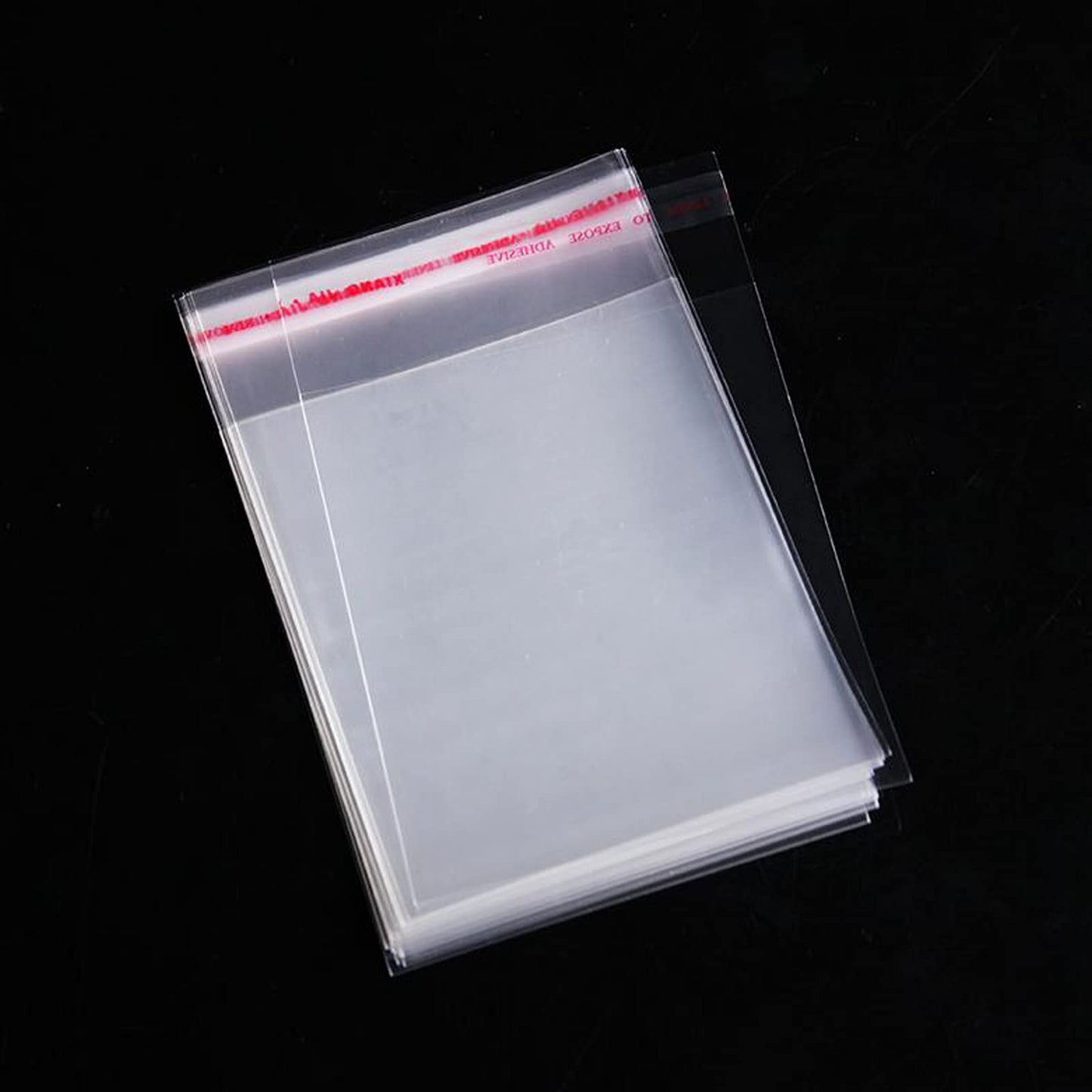 Aubeco 5x7 Zoll 240 Stück selbstklebende, transparente Cellophanbeutel, Klebebeutel für Kekse und Leckereien zum Selbermachen, für kleine Produkte, Lebensmittel und Geschenkverpackungen