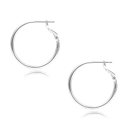 Silver,30mm hoops