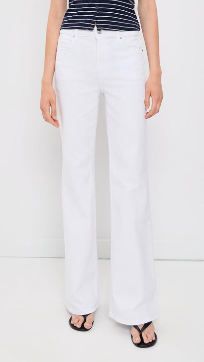 Paige Womens Sofia 33" Jeans in Crisp White